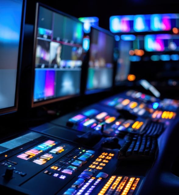 audio visual control panel